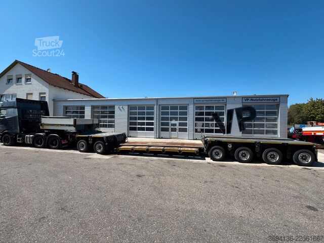 Dieplader oplegger GOLDHOFER STHP-XLE-2+4 Baggerbett ausziehbar