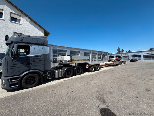 Dieplader oplegger GOLDHOFER STHP-XLE-2+4 Baggerbett ausziehbar
