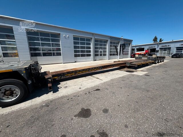 Dieplader oplegger GOLDHOFER STHP-XLE-2+4 Baggerbett ausziehbar