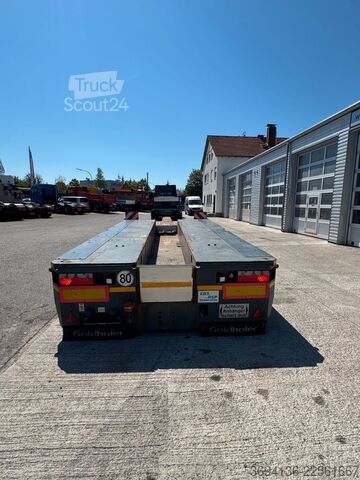 Dieplader oplegger GOLDHOFER STHP-XLE-2+4 Baggerbett ausziehbar
