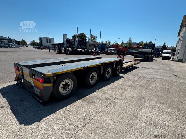 Dieplader oplegger GOLDHOFER STHP-XLE-2+4 Baggerbett ausziehbar