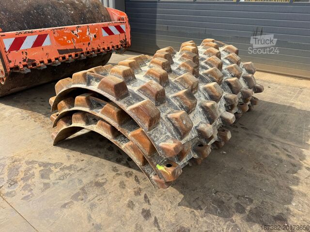 Einfache Nockenwalze Hamm 3412 incl. Padfoot shields