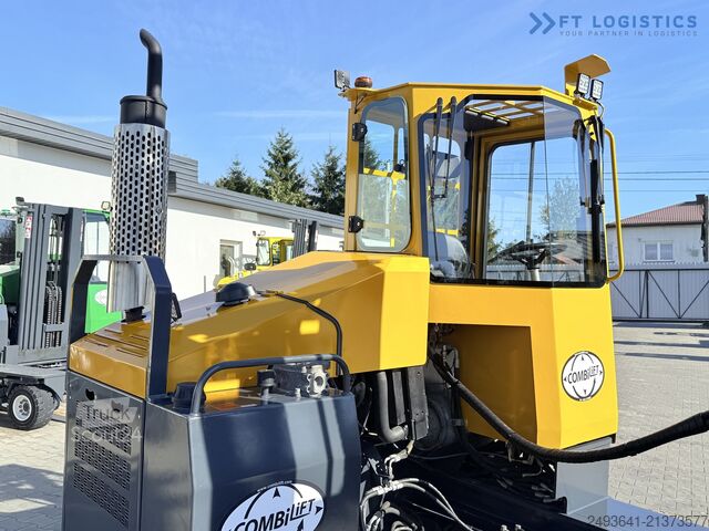 Dört yollu forklift Combilift C4000 / GAS / DUPLEX 5500 / FREE-LIFT