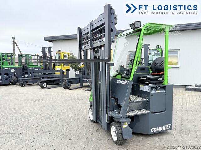 Dört yollu forklift Combilift CB3000 DIESEL TRIPLEX 5550 SIDE SHIFT