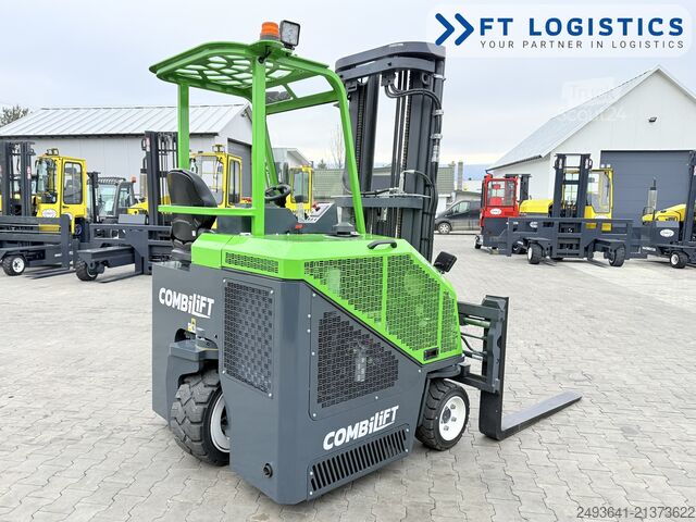 Dört yollu forklift Combilift CB3000 DIESEL TRIPLEX 5550 SIDE SHIFT