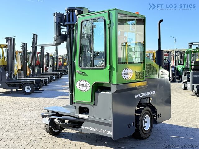 Dört yollu forklift Combilift C3500 DIESEL DUPLEX 4100 FREE LIFT CABIN