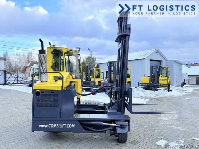 Dört yollu forklift Combilift C4000 GAS DUPLEX 4600 FORK POSITIONER