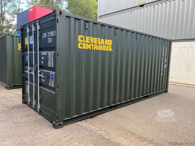 Closed steel container 