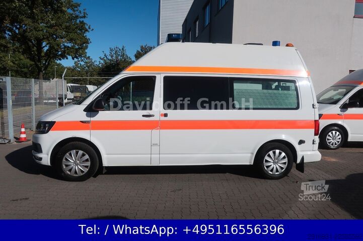 Vatrogasno vozilo VW T6 KTW Hochdach lang 1. Hand/ SHZ / Fzg. Nr:A39