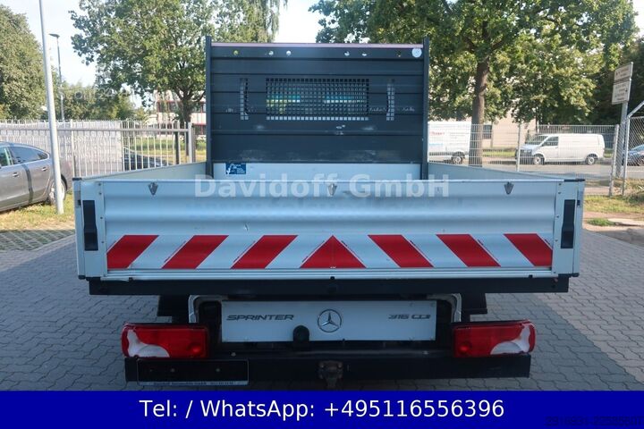 Pick-up panelvan MERCEDES-BENZ Nr.178 Sprinter Pritsche 316CDI 2.Hand / DoKa