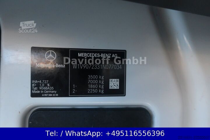 Pick-up panelvan MERCEDES-BENZ Nr.178 Sprinter Pritsche 316CDI 2.Hand / DoKa