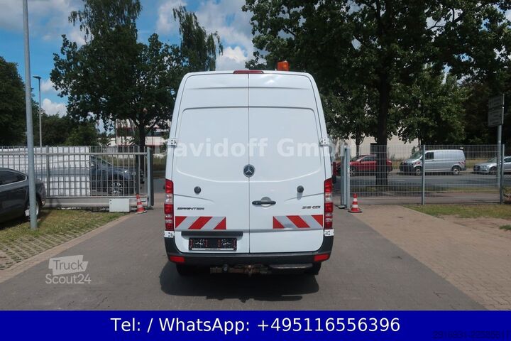 Aukštas mikroautobusas MERCEDES-BENZ Nr.A97 Sprinter Mittellang 316 CDI 2.Hand / Navi