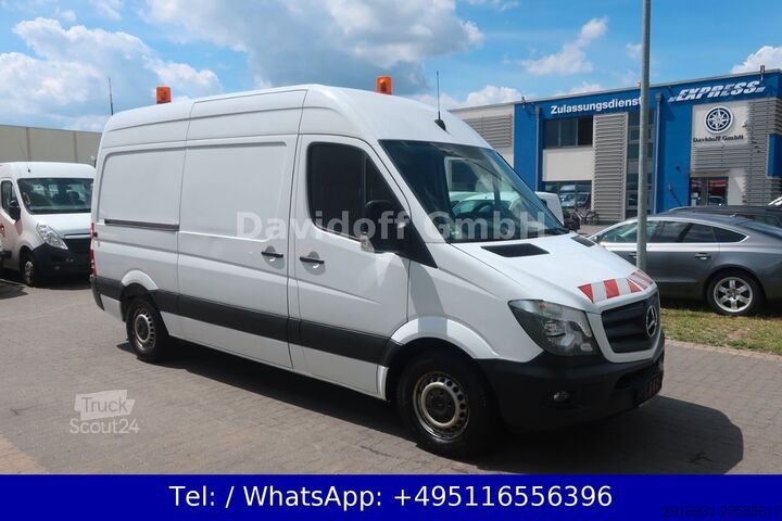 Aukštas mikroautobusas MERCEDES-BENZ Nr.A97 Sprinter Mittellang 316 CDI 2.Hand / Navi