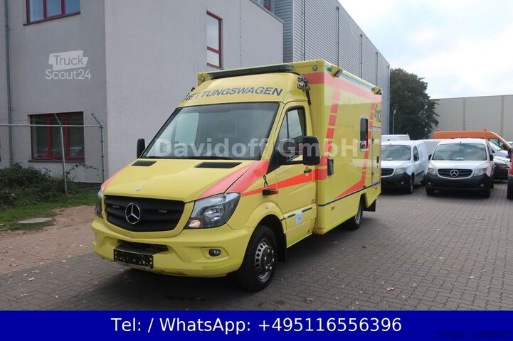 Пожарная машина MERCEDES-BENZ Sprinter RTW 519CDI 1.Hand/ Navi / Fzg Nr: A79
