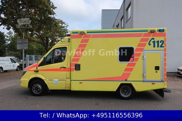 Пожарная машина MERCEDES-BENZ Sprinter RTW 519CDI 1.Hand/ Navi / Fzg Nr: A79