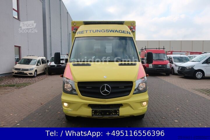 Пожарная машина MERCEDES-BENZ Sprinter RTW 519CDI 1.Hand/ Navi / Fzg Nr: A79