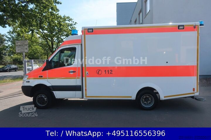 Ugunsdzēsēju automašīna MERCEDES-BENZ Nr.B11 Sprinter 516CDI 4X4 RTW / Kamera /