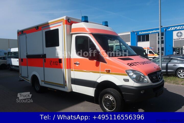 Ugunsdzēsēju automašīna MERCEDES-BENZ Nr.B11 Sprinter 516CDI 4X4 RTW / Kamera /