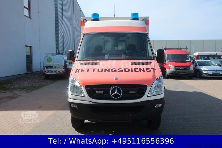 Ugunsdzēsēju automašīna MERCEDES-BENZ Nr.B11 Sprinter 516CDI 4X4 RTW / Kamera /