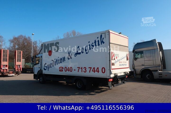 Laatikkoauto MERCEDES-BENZ Atego 818 1.Hand / Ladeboardwand Nr.1233