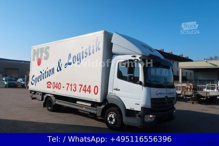Laatikkoauto MERCEDES-BENZ Atego 818 1.Hand / Ladeboardwand Nr.1233