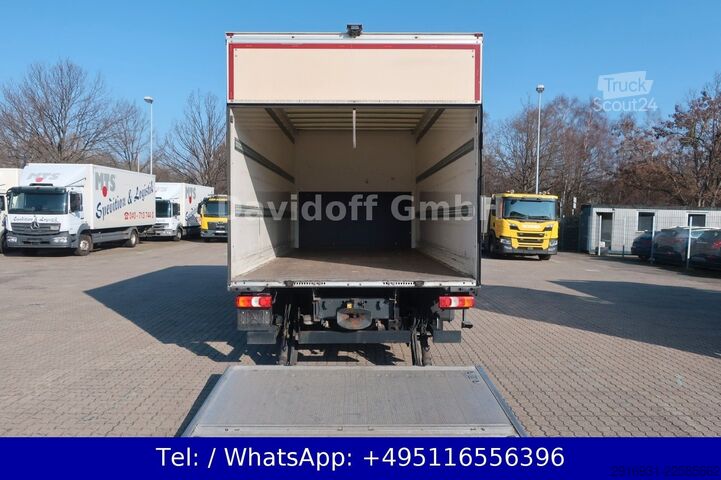Laatikkoauto MERCEDES-BENZ Atego 818 1.Hand / Ladeboardwand Nr.1233
