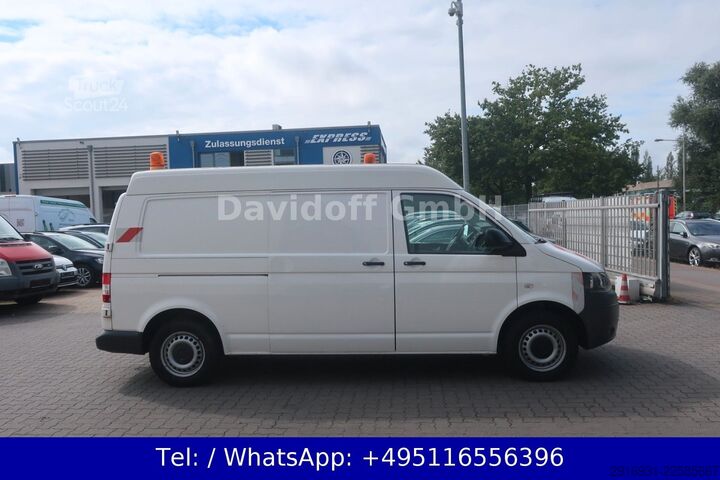 Dodávka s vysokou strechou VW Nr.96 T5 Lang Hoch 1.Hand / Werkstatt / SHZ