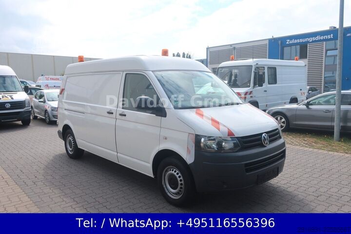 Dodávka s vysokou strechou VW Nr.96 T5 Lang Hoch 1.Hand / Werkstatt / SHZ