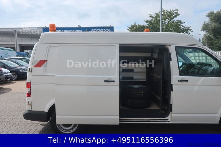 Dodávka s vysokou strechou VW Nr.96 T5 Lang Hoch 1.Hand / Werkstatt / SHZ