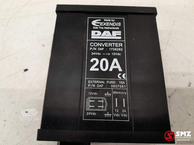 Electricitate Daf Occ spanningsomvormer 24V-12V 20A DAF