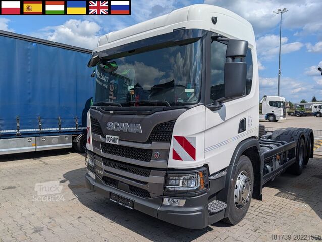 Șasiu SCANIA P 340 B6x2*4NA / chassis/ steereing axle