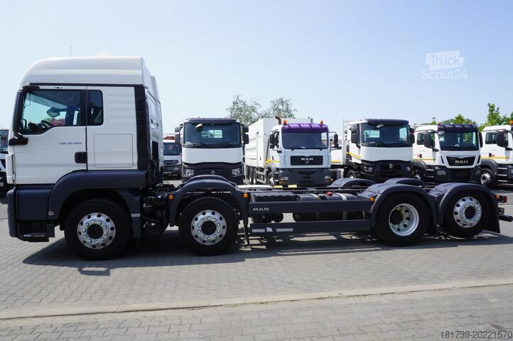 Şasi MAN TGS 35.420 8x2/Chassis 6.4 m/steer axles
