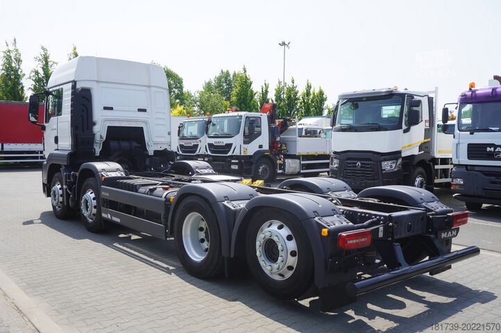 Şasi MAN TGS 35.420 8x2/Chassis 6.4 m/steer axles
