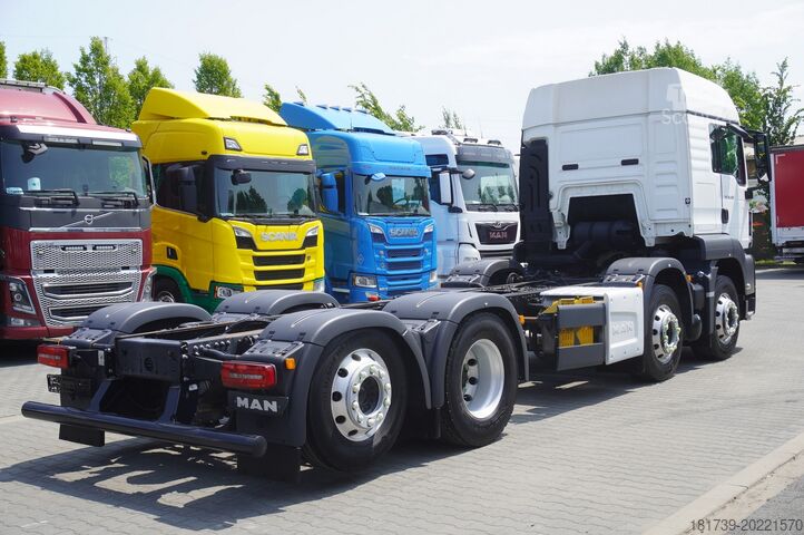 Şasi MAN TGS 35.420 8x2/Chassis 6.4 m/steer axles