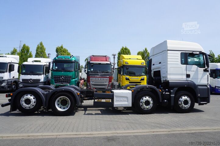 Şasi MAN TGS 35.420 8x2/Chassis 6.4 m/steer axles