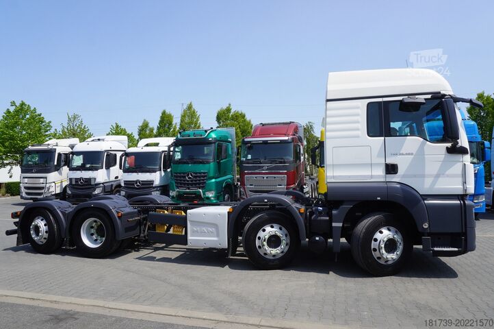 Şasi MAN TGS 35.420 8x2/Chassis 6.4 m/steer axles