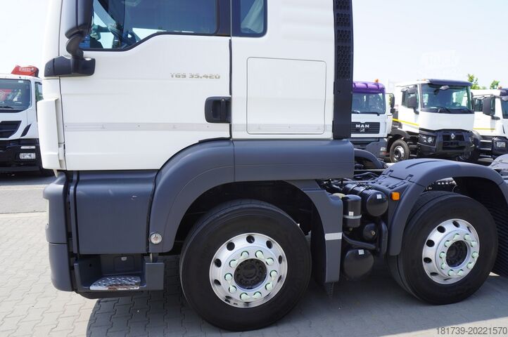 Şasi MAN TGS 35.420 8x2/Chassis 6.4 m/steer axles