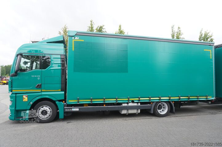 Schiebeplane & Anhänger MAN TGX 18.470 / 2022 / Curtainsider 19 EPAL