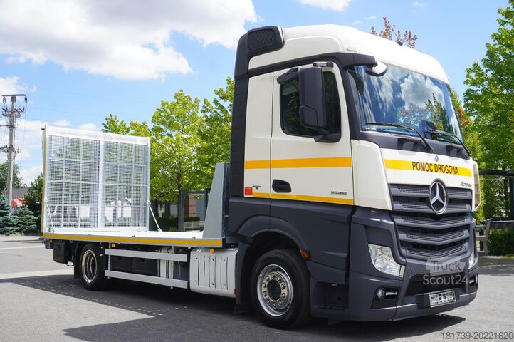 Nová platforma Mercedes-Benz Actros 1845 / NEW tow truck / sleep. cab