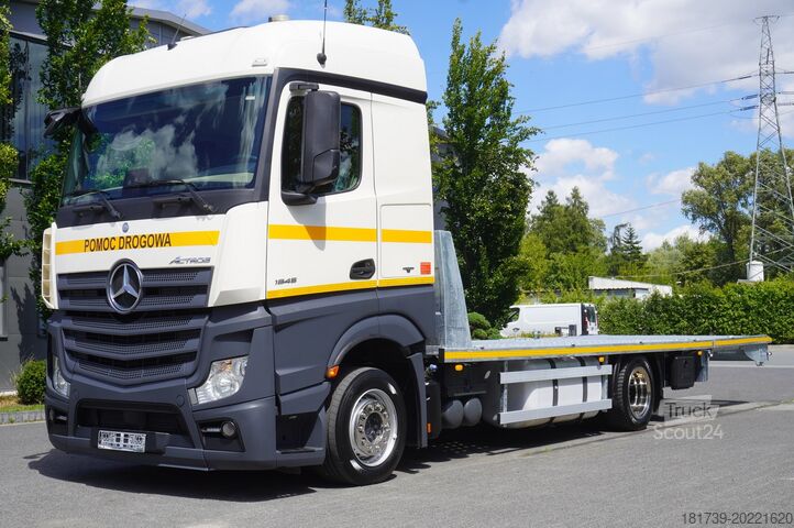 Nová platforma Mercedes-Benz Actros 1845 / NEW tow truck / sleep. cab
