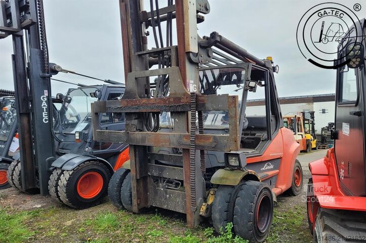 Dyzeliniai krautuvai Linde H80D/900
