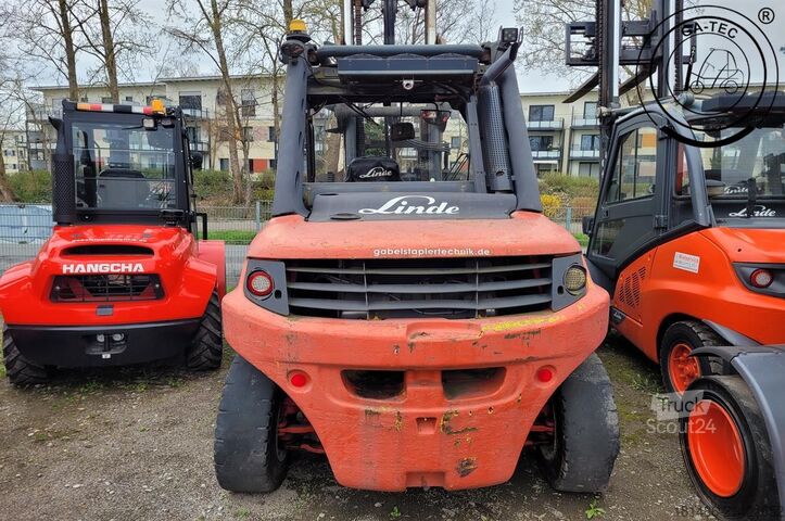 Dyzeliniai krautuvai Linde H80D/900