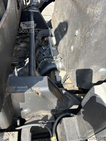 Camion-benne tricar MAN TGS 33.480 Kipper+HIAB 192-5