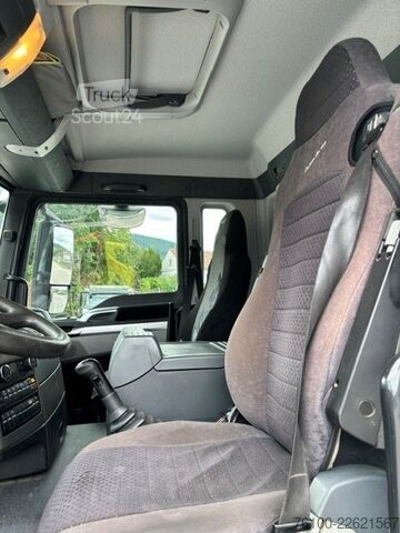 Camion-benne tricar MAN TGS 33.480 Kipper+HIAB 192-5