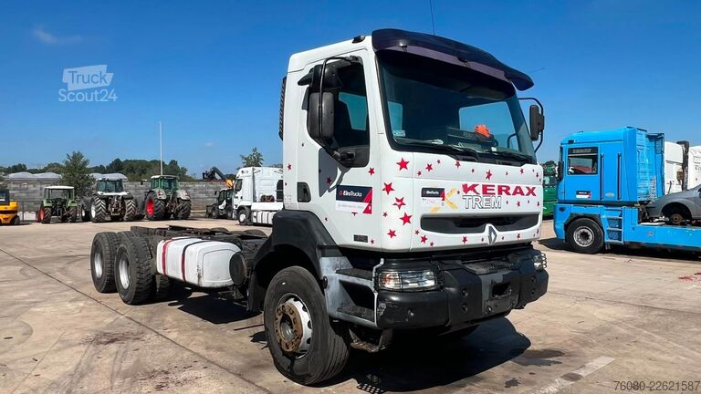 Châssis cabine Renault Kerax 370 (BOITE MANUELLE / TRES PROPRE / LAMES...
