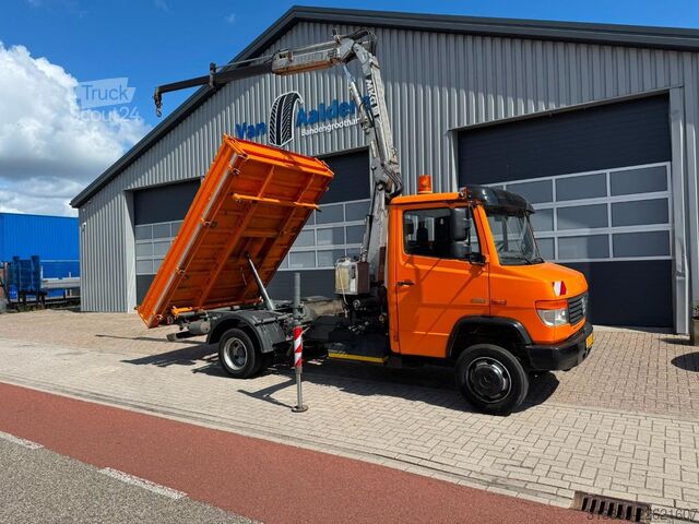 3-sidig tipp Mercedes-Benz Vario 816 Kraan / 3-zijdige Kipper, EURO 5