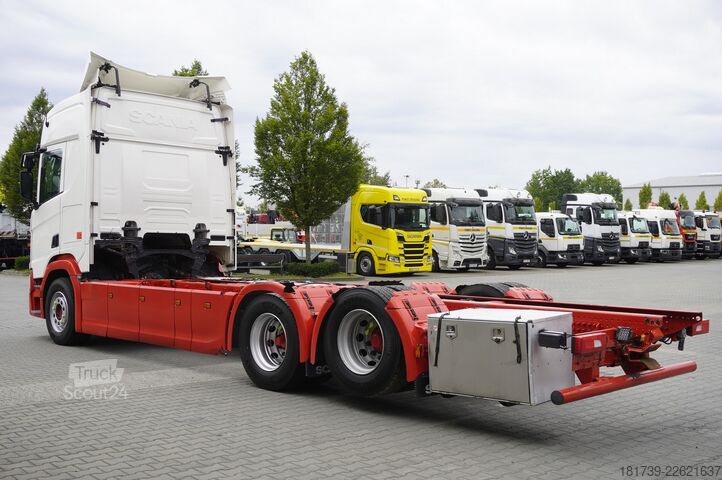 Drevaggregat SCANIA R540 6×2 / Chassis 765 cm / GVW 68 t