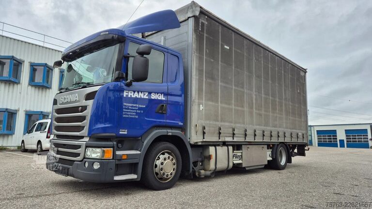Skjutbar presenning Scania G360 4x2 - Tautliner - Retarder - Euro 6 - Opti...