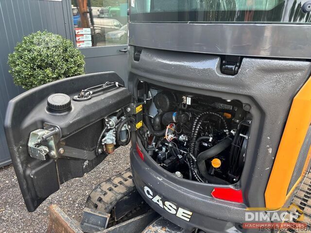 Mini ekskavatör Case CX19D Yanmar 3cil. - monogiek - kantelbak - hyd...