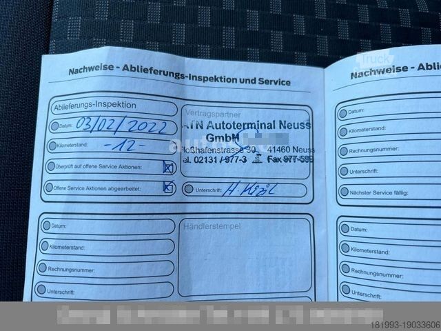 Panelni kombi FORD Transit Custom 2.0 Heckklappe KLIMA